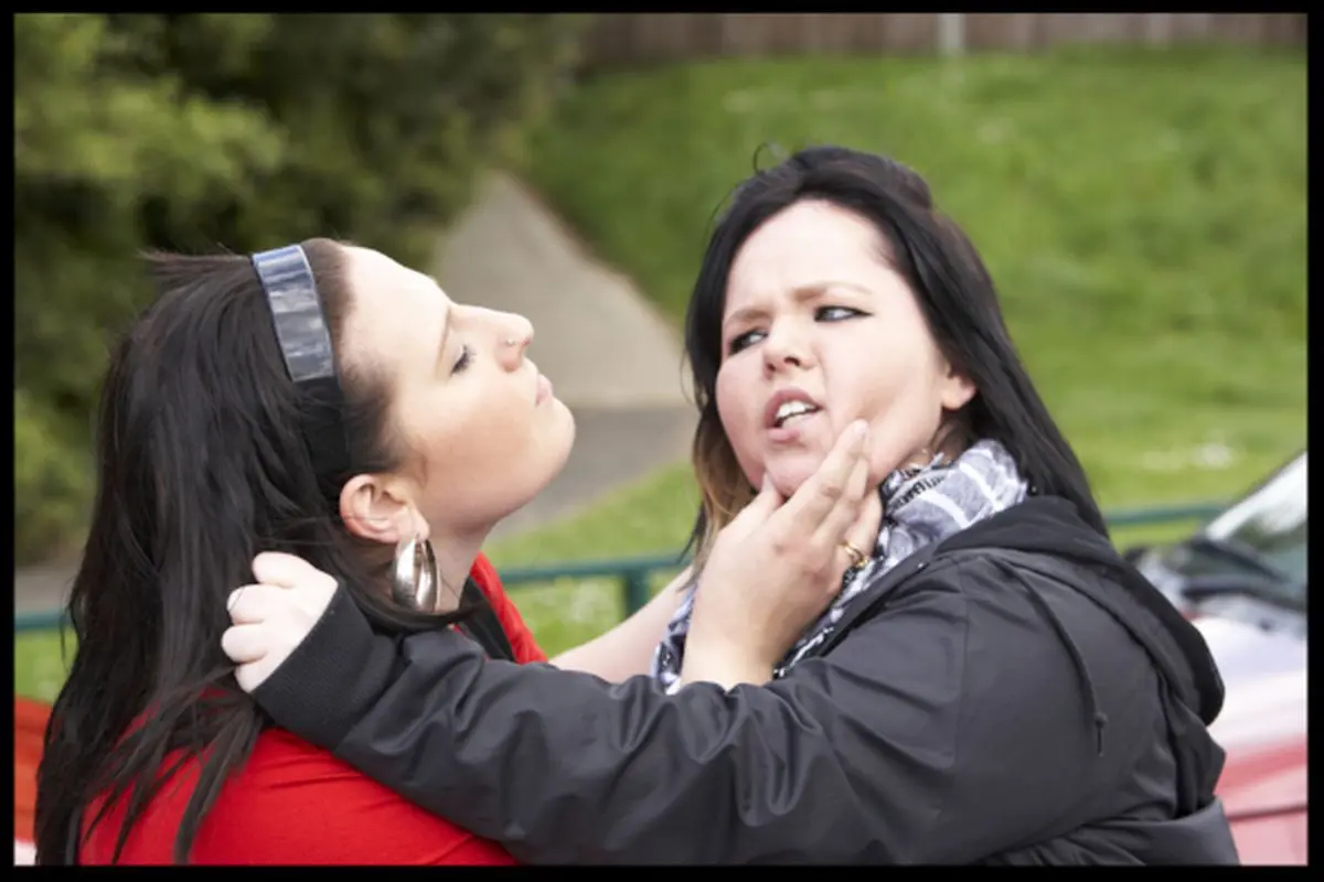 Two Women Fighting. Each May Soon Need an Assault Attorney. 